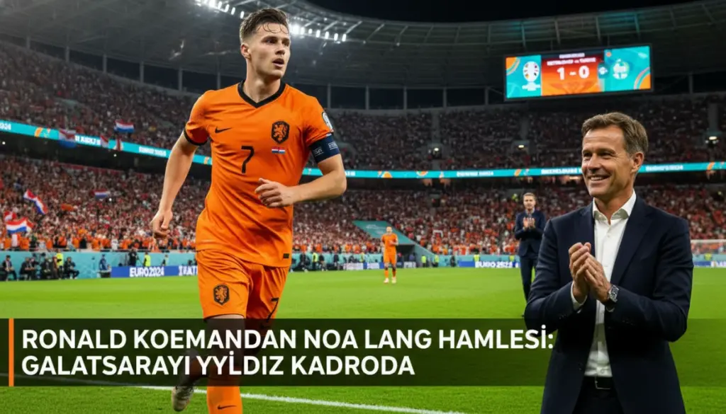 Ronald Koeman’dan Noa Lang Hamlesi: Galatasaraylı Yıldız Kadroda