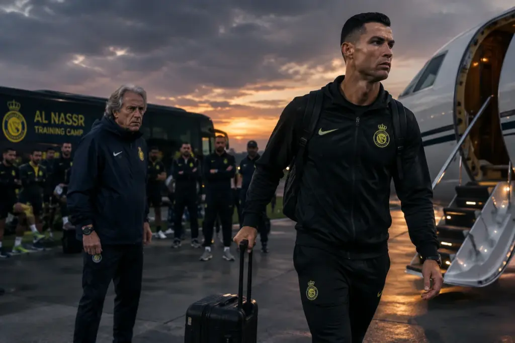 Cristiano Ronaldo ve Jorge Jesus Arasında Büyük Otorite Savaşı